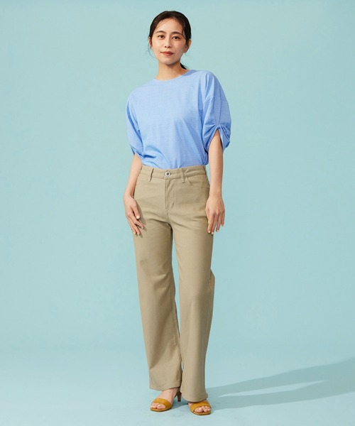 EDWIN(エドウィン)の「EDWIN LADIES ジャージーズ COOL ワイドデニムパンツ【涼】(その他パンツ・レディース・ベージュ/ダークインディゴブルー/ライトインディゴブルー・SMALL/MEDIUM/LARGE/X-LARGE/X-SMALL)」の12枚目の写真