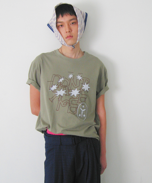 NICE GHOST CLUB(ナイスゴーストクラブ)の「DONT SAVE ME TEE_KHAKI(NG2GMUT517A)(Tシャツ/カットソー・レディース・カーキ・SMALL/MEDIUM/LARGE)」の2枚目の写真