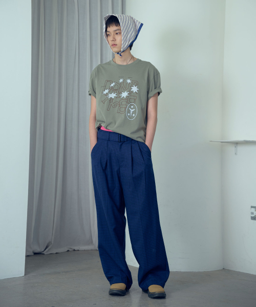 NICE GHOST CLUB(ナイスゴーストクラブ)の「DONT SAVE ME TEE_KHAKI(NG2GMUT517A)(Tシャツ/カットソー・レディース・カーキ・SMALL/MEDIUM/LARGE)」の3枚目の写真