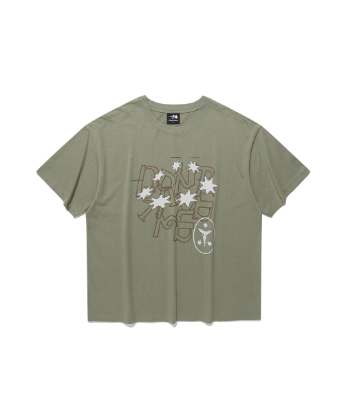 NICE GHOST CLUB(ナイスゴーストクラブ)の「DONT SAVE ME TEE_KHAKI(NG2GMUT517A)(Tシャツ/カットソー・レディース・カーキ・SMALL/MEDIUM/LARGE)」の4枚目の写真