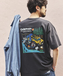Coleman/コールマン Coleman×matsui×FREAK'S STORE 別注 バックプリント クルーネックTシャツ/Lake Side