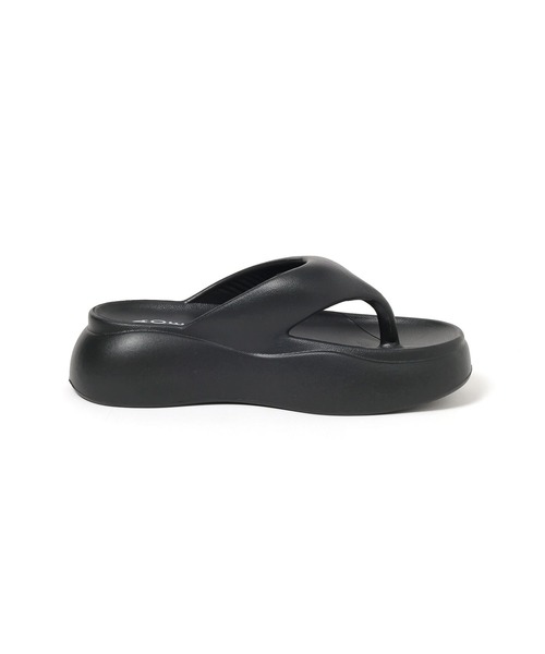 LAKOLE(ラコレ)の「EVAぷっくりトングサンダル / 638021(サンダル・レディース・サンドグレー/ブラック・SMALL/MEDIUM/LARGE)」の5枚目の写真