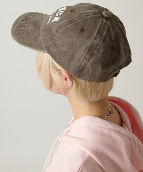 w closet（ダブルクローゼット）の「国旗柄キャップ（キャップ・レディース・ネイビー/ブラウン/チャコールグレー・FREE）」の4枚目の写真
