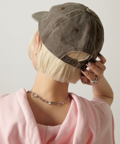 w closet（ダブルクローゼット）の「国旗柄キャップ（キャップ・レディース・ネイビー/ブラウン/チャコールグレー・FREE）」の5枚目の写真
