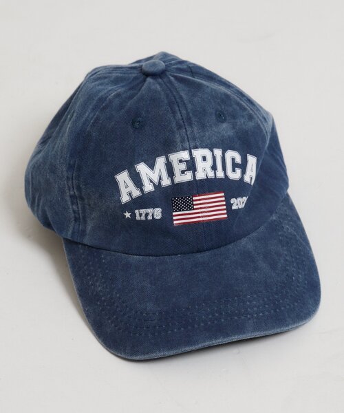 w closet（ダブルクローゼット）の「国旗柄キャップ（キャップ・レディース・ネイビー/ブラウン/チャコールグレー・FREE）」の20枚目の写真