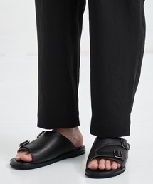 foot the coacher（フットザコーチャー）の「【foot the coacher / フットザコーチャー】DOUBLE BELT SANDALS(VIBRAM TILE MORFLEX)（サンダル）」