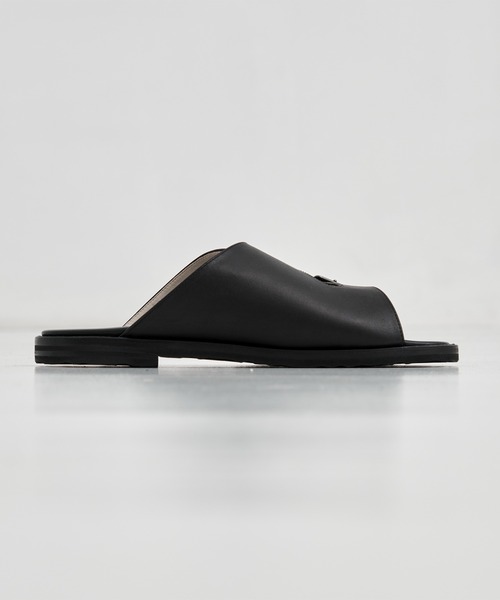 foot the coacher(フットザコーチャー)の「【foot the coacher / フットザコーチャー】DOUBLE BELT SANDALS(VIBRAM TILE MORFLEX)(サンダル・メンズ・ブラック・7/8/9)」の3枚目の写真