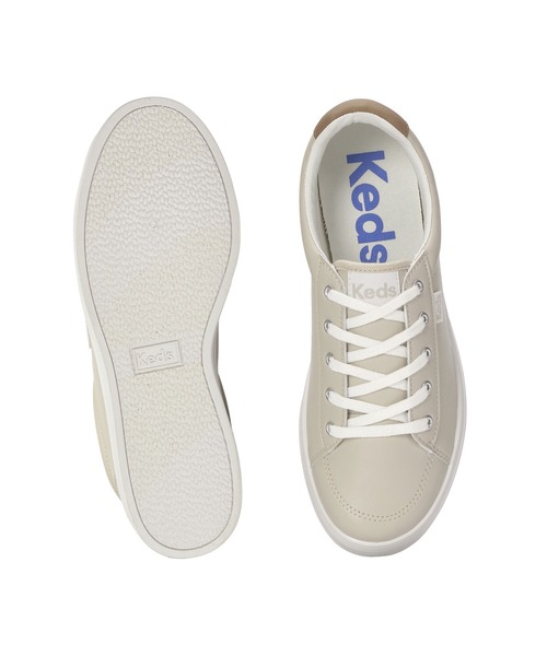 Keds(ケッズ)の「Keds ケッズ クレスト PU ナチュラルホワイト(スニーカー・レディース・ホワイト・25.0cm/24.0cm/23.0cm)」の5枚目の写真
