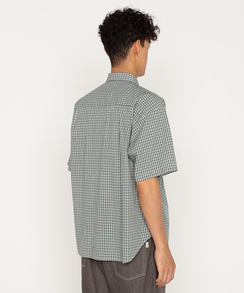 DANTON(ダントン)の「Men's T/C Poplin Short Sleeve Work Shirt(シャツ/ブラウス・メンズ・ホワイト系その他/グレー系その他/ブルー系その他5/ブルー系その他/グリーン系その他/グリーン系その他2・42/40/44/38)」の14枚目の写真