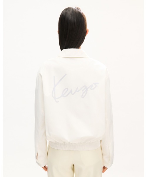 KENZO(ケンゾー)の「'KENZO Signature' コーチ ジャケット(ブルゾン・レディース・ホワイト系その他・SMALL/X-SMALL)」の2枚目の写真