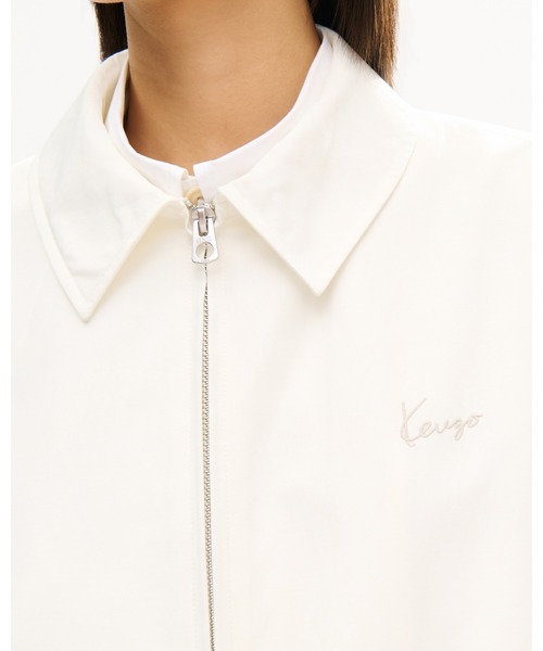 KENZO(ケンゾー)の「'KENZO Signature' コーチ ジャケット(ブルゾン・レディース・ホワイト系その他・SMALL/X-SMALL)」の3枚目の写真