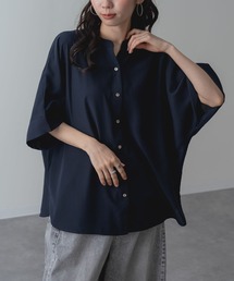 【ANNA LUNA】 さらっと着られて抜け感たっぷり ハーフスリーブ ドルマン ブラウス