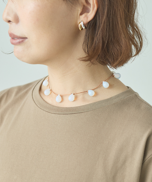 Sisi Joia(シシジョイア)の「SISI JOIA/シシジョイア NOUE necklace ネックレス(ネックレス・レディース・アイボリー/ブラック・FREE)」の2枚目の写真