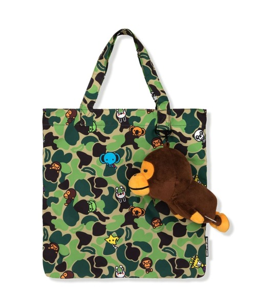 A BATHING APE（アベイシングエイプ）の「ABC CAMO BEAR ECO BAG (S