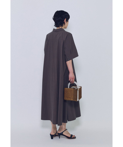 1er Arrondissement(プルミエアロンディスモン)の「ドルマンスリーブシャツワンピース(ドレス・レディース・ブルー系その他3/モカ・36/38)」の13枚目の写真