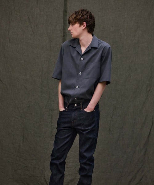 FACTOTUM(ファクトタム)の「【FACTOTUM】 PW TRO Short Sleeve Shirt(シャツ/ブラウス・メンズ・グレー/ブラック・46/48)」の21枚目の写真