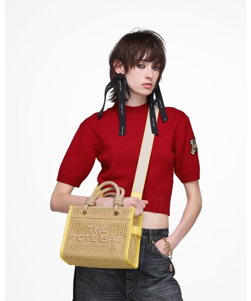 MARC JACOBS(マークジェイコブス)の「【NEW】THE WOVEN ROPE SMALL TOTE BAG/ザ ウーブン ロープ スモール トート バッグ(トートバッグ・レディース・ナチュラル・ONE SIZE)」の2枚目の写真