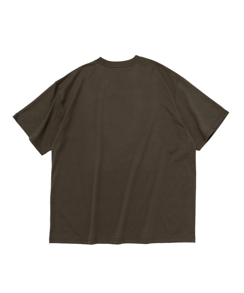 CARGOBROS（カーゴブロス）の「(ビッグサイズ) ラウンドサークルロゴ半袖Tシャツ (カーキ)（Tシャツ/カットソー・メンズ・その他・FREE）」の7枚目の写真