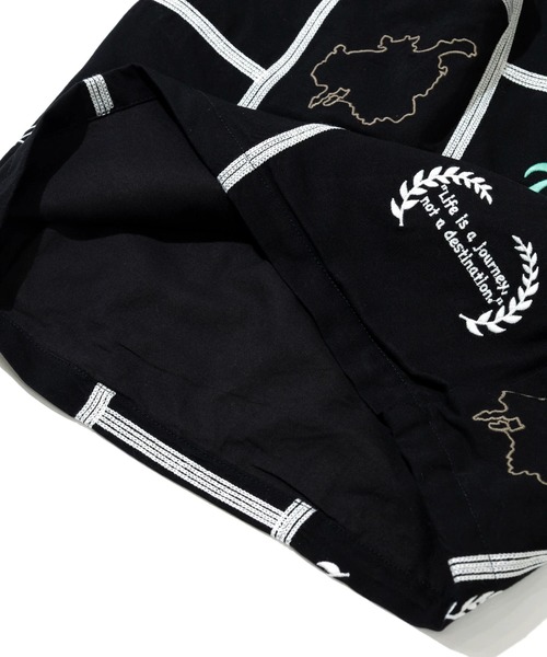 Universal Style Wear(ユニバーサルスタイルウェア)の「Universal Style Wear/ユニバーサルスタイルウェア Patchwork embroidery shorts(その他パンツ・メンズ・ブラック・LARGE/MEDIUM)」の6枚目の写真