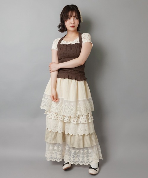 SPINNS（スピンズ）の「総柄半袖カットソー/ヘンリーネック/小花柄/星/全5種（Tシャツ/カットソー・レディース・その他5/その他4/その他3/その他2/その他1・ONESIZE）」の15枚目の写真