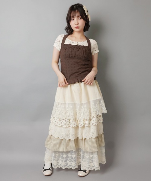 SPINNS（スピンズ）の「総柄半袖カットソー/ヘンリーネック/小花柄/星/全5種（Tシャツ/カットソー・レディース・その他5/その他4/その他3/その他2/その他1・ONESIZE）」の12枚目の写真