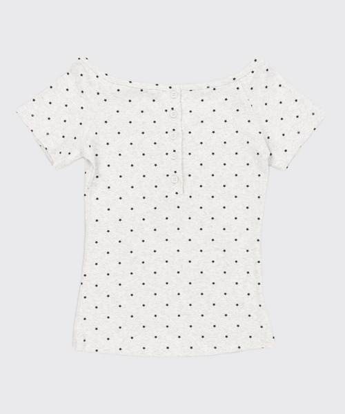SPINNS（スピンズ）の「総柄半袖カットソー/ヘンリーネック/小花柄/星/全5種（Tシャツ/カットソー・レディース・その他5/その他4/その他3/その他2/その他1・ONESIZE）」の18枚目の写真