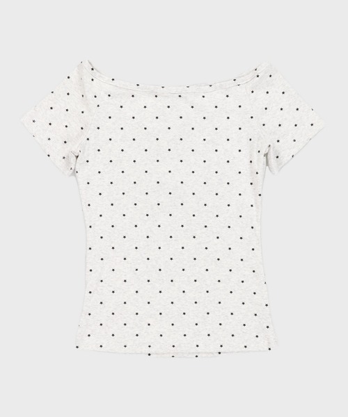 SPINNS（スピンズ）の「総柄半袖カットソー/ヘンリーネック/小花柄/星/全5種（Tシャツ/カットソー・レディース・その他5/その他4/その他3/その他2/その他1・ONESIZE）」の22枚目の写真