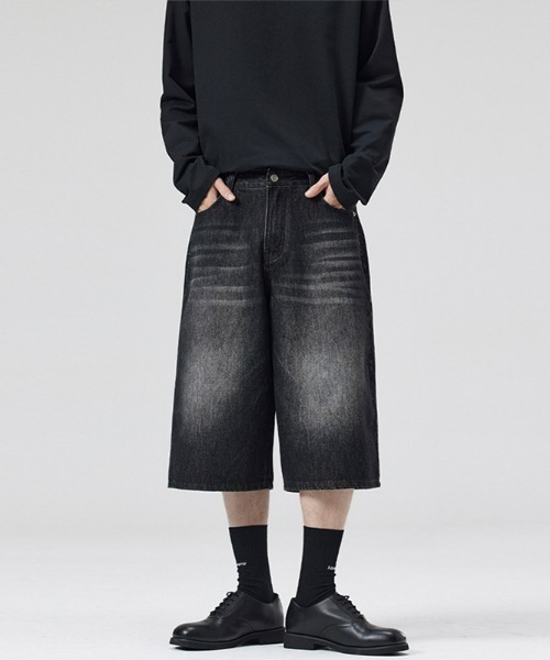 REBALANCE(リバランス)の「メンズハーフデニムパンツ(デニムパンツ・メンズ・B/C/A・X-LARGE/LARGE/MEDIUM)」の12枚目の写真