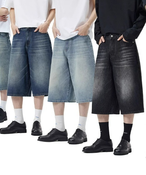 REBALANCE(リバランス)の「メンズハーフデニムパンツ(デニムパンツ・メンズ・B/C/A・X-LARGE/LARGE/MEDIUM)」の10枚目の写真