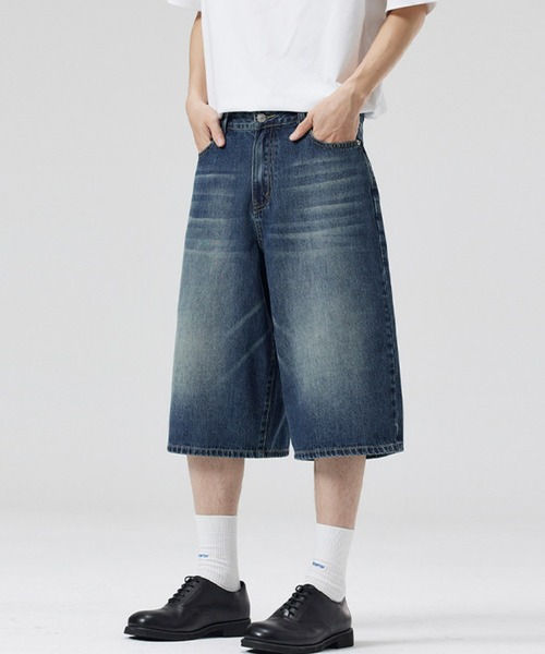 REBALANCE(リバランス)の「メンズハーフデニムパンツ(デニムパンツ・メンズ・B/C/A・X-LARGE/LARGE/MEDIUM)」の9枚目の写真