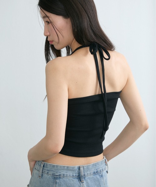 セール】Straight Neck Tube Top / ストレートネックチューブトップ