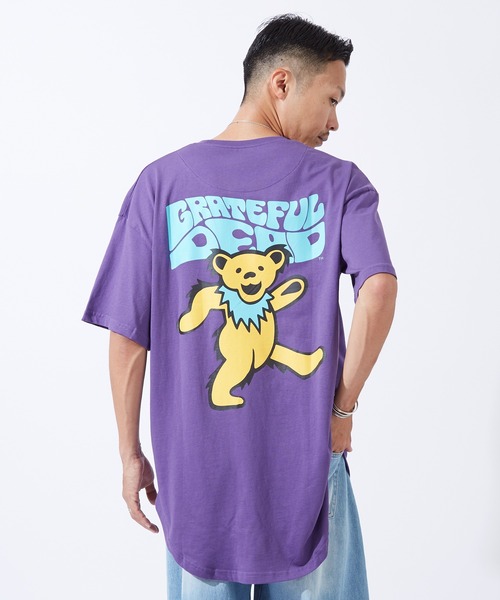 Grateful Dead(グレイトフルデッド)の「【GRATEFUL DEAD】 オーバーサイズ 半袖Tシャツ(Tシャツ/カットソー・メンズ・ホワイト/パープル/オレンジ・MEDIUM/LARGE/X-LARGE)」の10枚目の写真