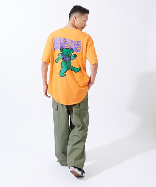 Grateful Dead(グレイトフルデッド)の「【GRATEFUL DEAD】 オーバーサイズ 半袖Tシャツ(Tシャツ/カットソー・メンズ・ホワイト/パープル/オレンジ・MEDIUM/LARGE/X-LARGE)」の14枚目の写真