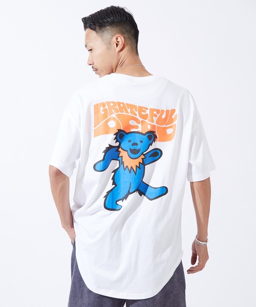 Grateful Dead(グレイトフルデッド)の「【GRATEFUL DEAD】 オーバーサイズ 半袖Tシャツ(Tシャツ/カットソー・メンズ・ホワイト/パープル/オレンジ・MEDIUM/LARGE/X-LARGE)」の5枚目の写真