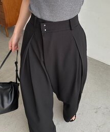 CAPRICIEUX LE'MAGE（カプリシューレマージュ）の「ホックベルトワイドパンツ（その他パンツ）」