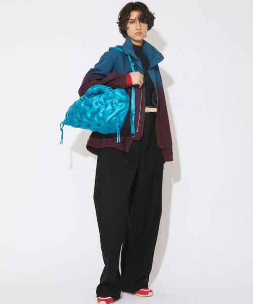 beautiful people(ビューティフルピープル)の「Aerotecture large bag(ショルダーバッグ・レディース・イエロー/ターコイズブルー/ブラック・FREE)」の6枚目の写真