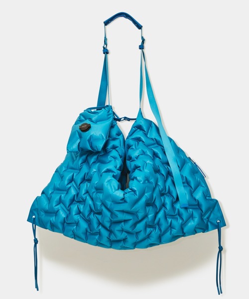 beautiful people(ビューティフルピープル)の「Aerotecture large bag(ショルダーバッグ・レディース・イエロー/ターコイズブルー/ブラック・FREE)」の5枚目の写真
