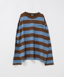 RNA（アールエヌエー）の「M2738 ボーダールーズロンT（Tシャツ/カットソー）」