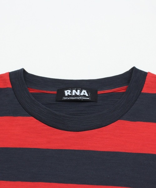 RNA(アールエヌエー)の「M2738 ボーダールーズロンT(Tシャツ/カットソー・レディース・パープル/スミクロ/ブラウン・MEDIUM)」の18枚目の写真