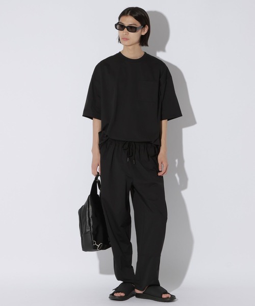LAKOLE(ラコレ)の「<接触冷感>RXスリットTEE / 896158(Tシャツ/カットソー・メンズ・ネイビー/ブラック/サンドグレー・LARGE/MEDIUM)」の9枚目の写真