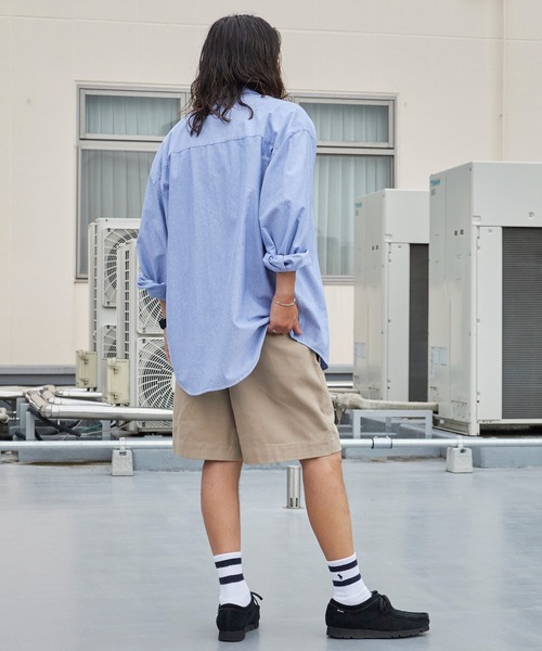 ALL RUNS(オールランズ)の「フランスタイプ M52 チノパン ショーツ ハーフパンツ メンズ 2026年 夏 夏服(チノパンツ・メンズ・ブラック/カーキ・2/3)」の7枚目の写真