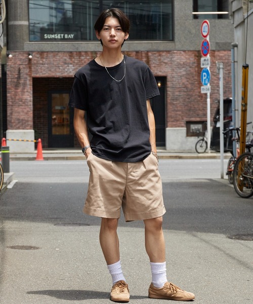 ALL RUNS(オールランズ)の「フランスタイプ M52 チノパン ショーツ ハーフパンツ メンズ 2026年 夏 夏服(チノパンツ・メンズ・ブラック/カーキ・2/3)」の22枚目の写真