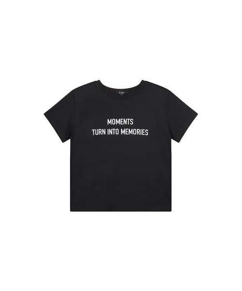 LAP(ラップ)の「モーメントフロフィ半袖Tシャツ AS7CT162(Tシャツ/カットソー・レディース・アイボリー/ネイビー/ブラック・FREE)」の4枚目の写真