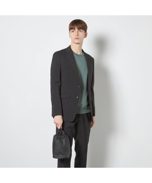 SUIT SELECT(スーツセレクト)の「牛革/巾着バッグ(ハンドバッグ・メンズ・ブラック/グリーン/ベージュ・FREE)」の19枚目の写真