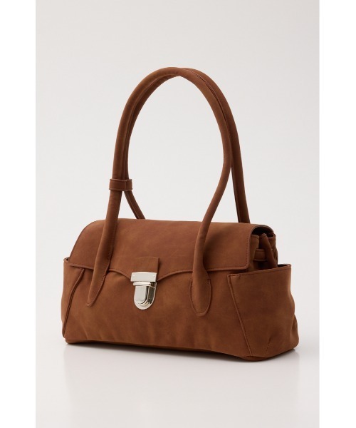 MOUSSY(マウジー)の「SLOUCHY FLAP SHOULDER バッグ(ショルダーバッグ・レディース・ライトベージュ/ブラウン/カーキ・FREE)」の5枚目の写真