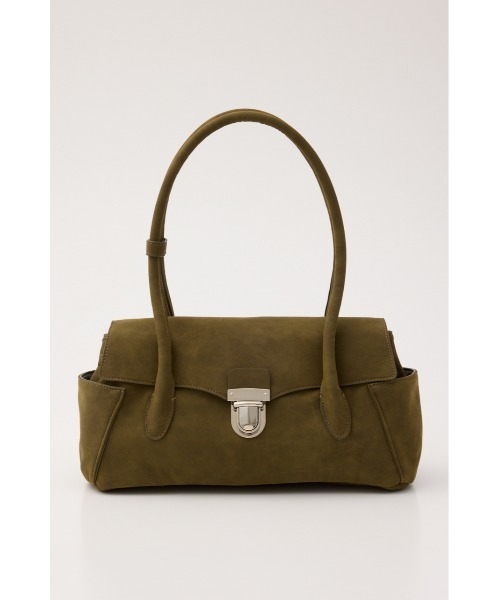 MOUSSY(マウジー)の「SLOUCHY FLAP SHOULDER バッグ(ショルダーバッグ・レディース・ライトベージュ/ブラウン/カーキ・FREE)」の8枚目の写真
