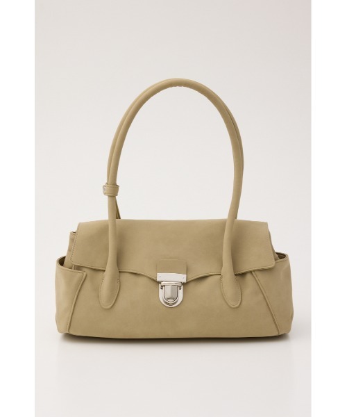MOUSSY(マウジー)の「SLOUCHY FLAP SHOULDER バッグ(ショルダーバッグ・レディース・ライトベージュ/ブラウン/カーキ・FREE)」の12枚目の写真
