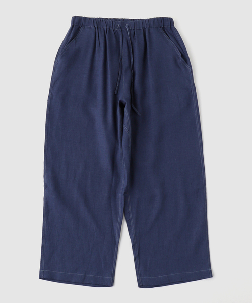 JOURNAL STANDARD(ジャーナルスタンダード)の「CONCHON QUINETTE / コンションキネット 別注 LINEN STITCH EASY PT(その他パンツ・メンズ・ブラック/ネイビー・LARGE/MEDIUM)」の1枚目の写真