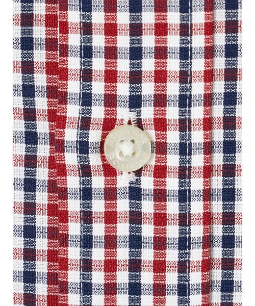 McGREGOR(マックレガー)の「ベアパナマ7分袖シャツ(シャツ/ブラウス・メンズ・ブラウン/レッド・L/M)」の6枚目の写真