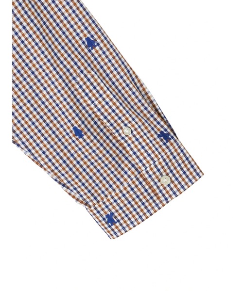 McGREGOR(マックレガー)の「ベアパナマ7分袖シャツ(シャツ/ブラウス・メンズ・ブラウン/レッド・L/M)」の11枚目の写真